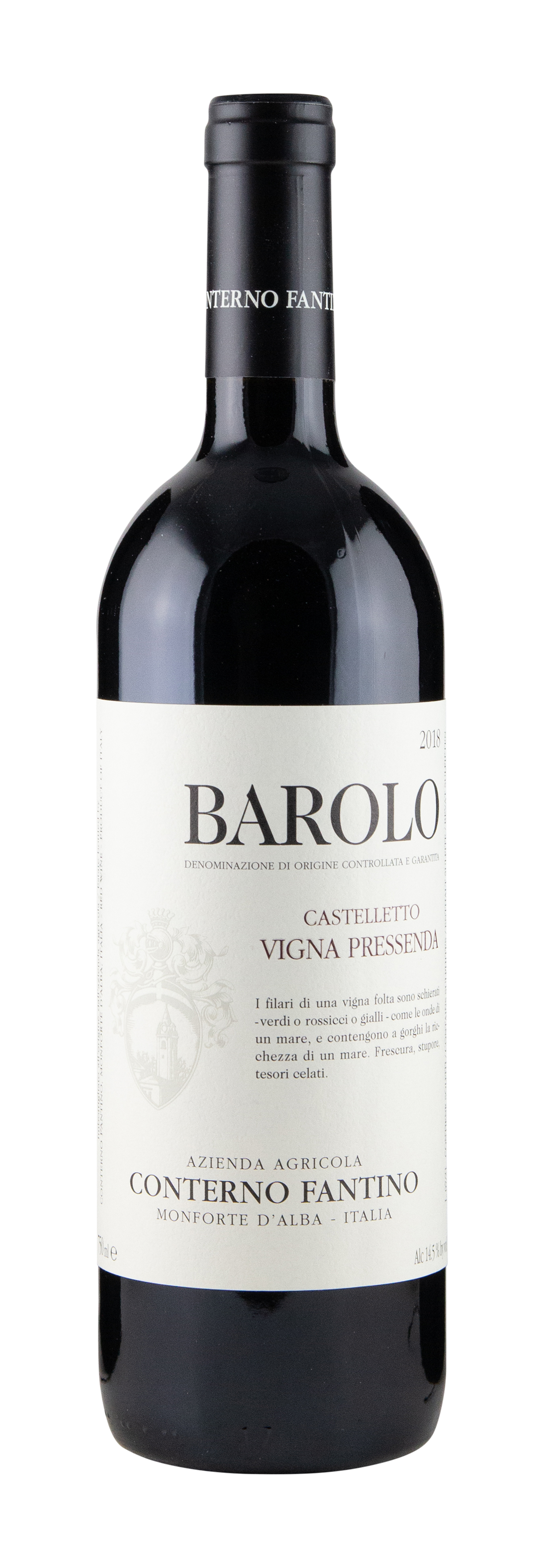 Conterno-Fantino Barolo Castelletto Vigna Pressenda 2018